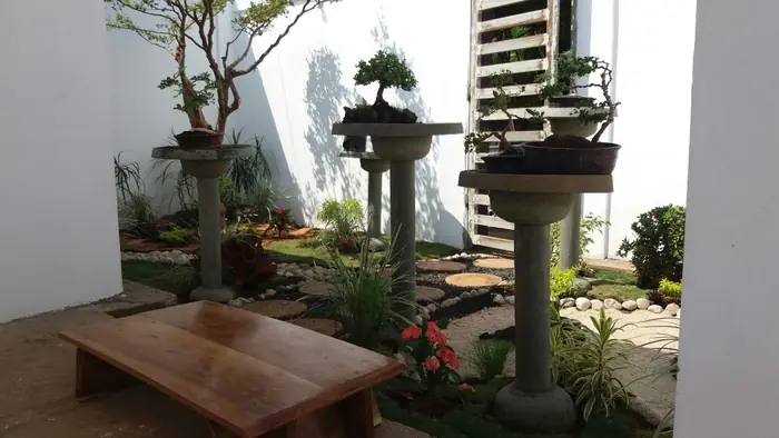 Jardín y área verde diseñada por Higurashi (2 de 8)